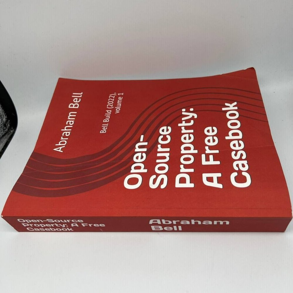 Open‎ Source Property: A Free Casebook Paperback - Picture 5 of 8